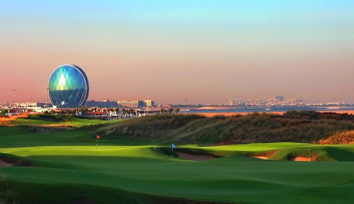 the best golf courses in uae