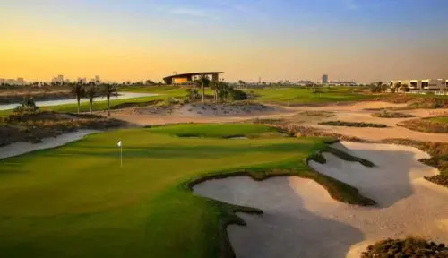 los mejores campos de golf en emiratos árabes